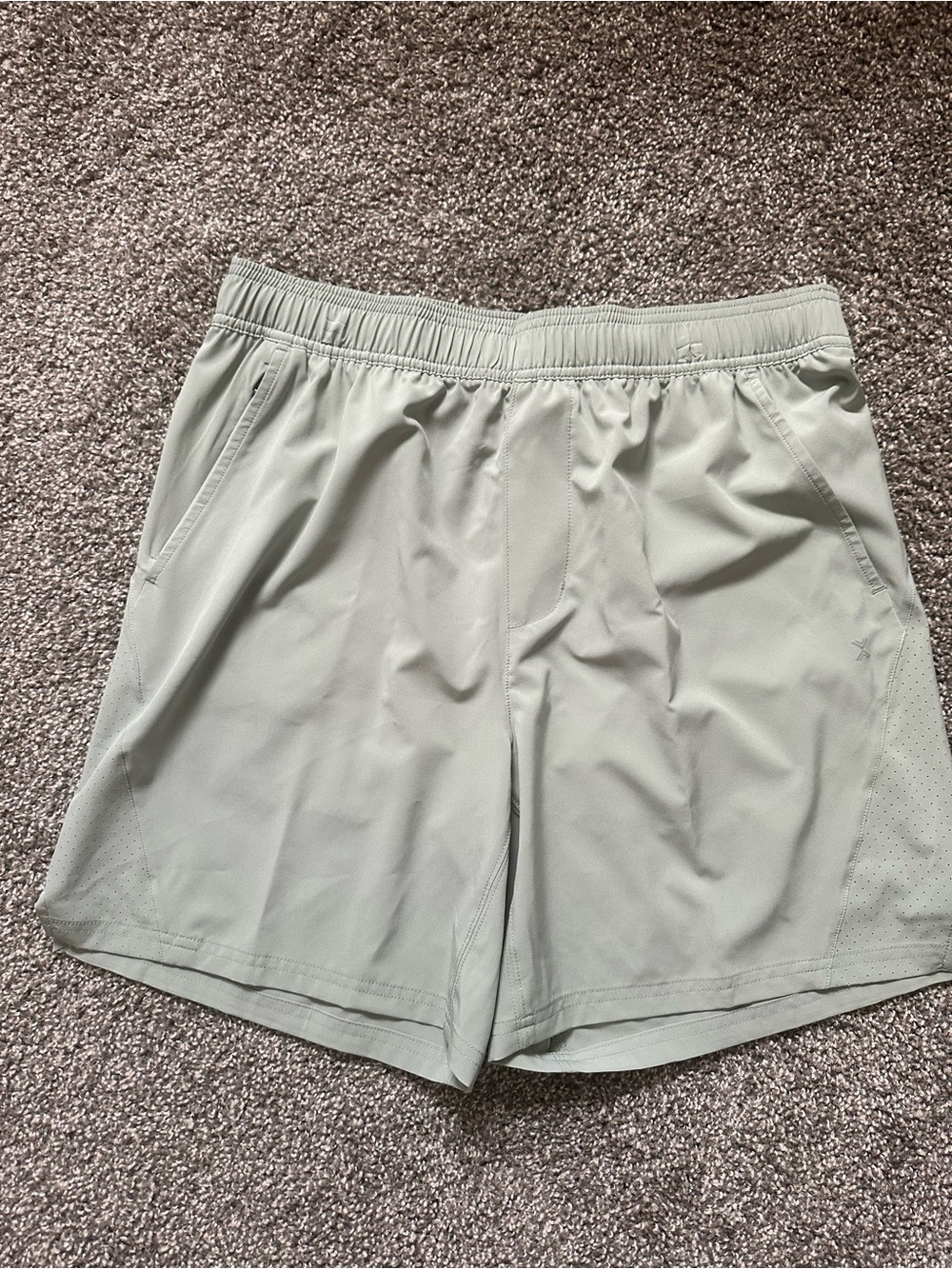 Xersion Sage Green Men's Athletic Shorts